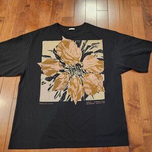 Dries Van Noten Huin printed men's short sleeve t-shirt in size medium